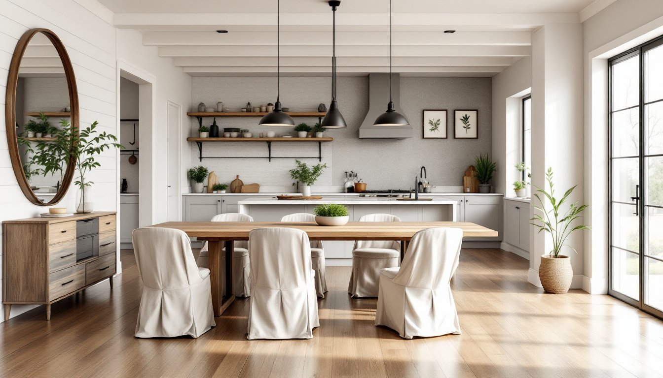 modern farmhouse interior