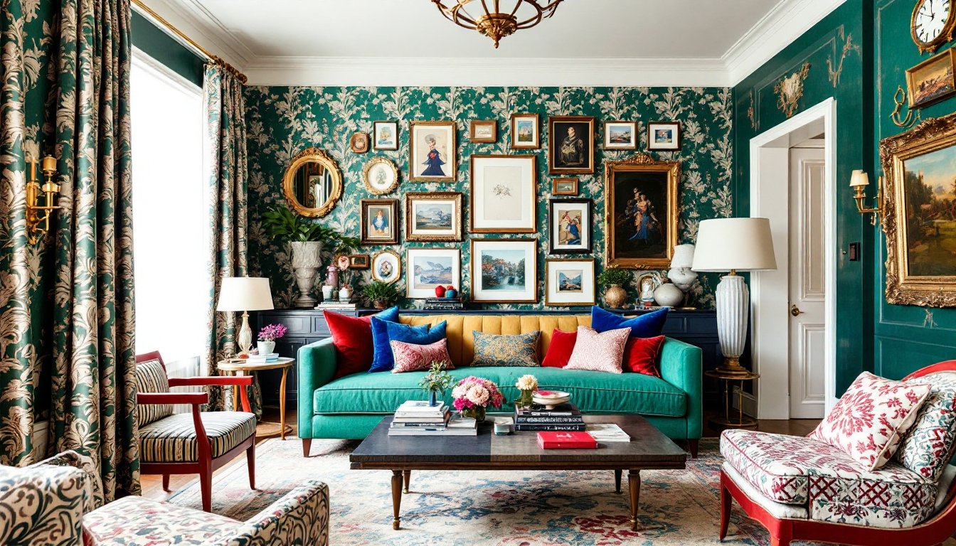 maximalist interior design