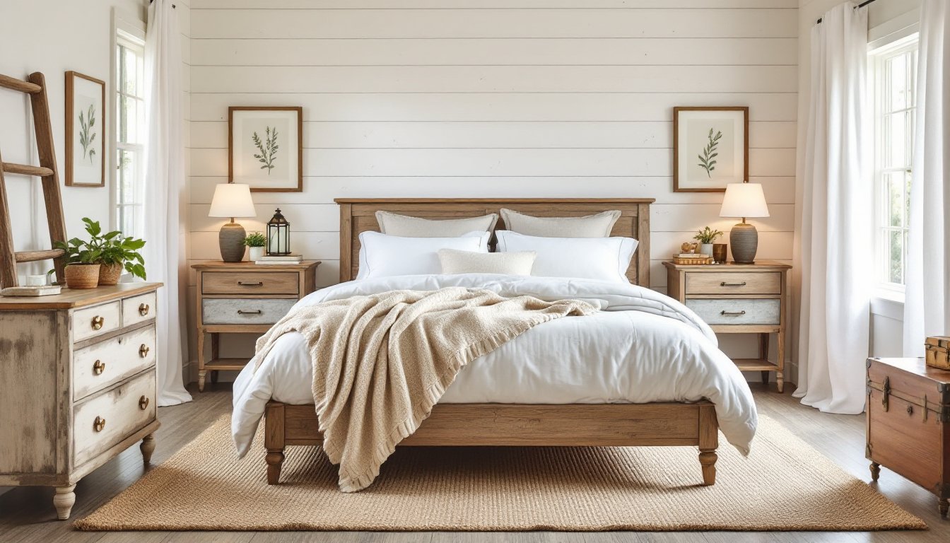 farmhouse bedroom decor ideas